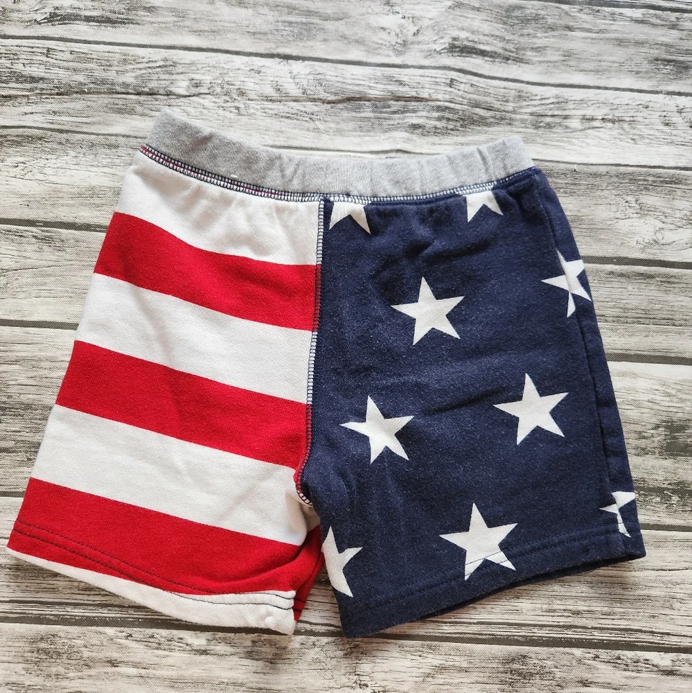 Childrens place red, white & blue shorts